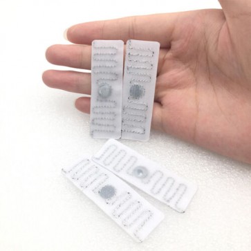 Non-Woven RFID Laundry Clothing Tags Electronic Tags UHF Passive Tags High Temperature Resistant Washing Laundry Tag