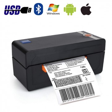Direct Thermal Label Barcode Printer USB Bluetooth Wireless 4x6 Sticker Maker Machine Shipping Printers For Amazon Ebay Shopify BY426