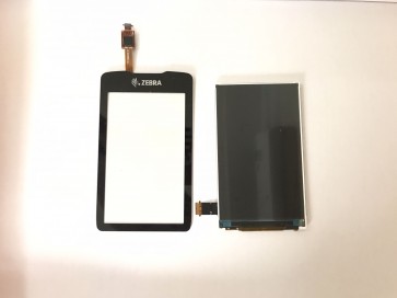 LCD Display Screen with Touch Digitizer with Front Cover for Zebra MC3300 MC33