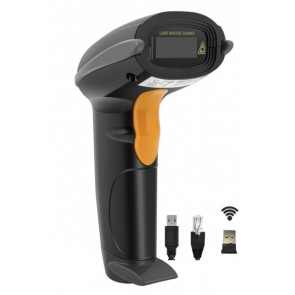 Yanzeo W6811 1D Laser Barcode Scanner Wireless 2.4G Handheld  USB  Reader for POS System