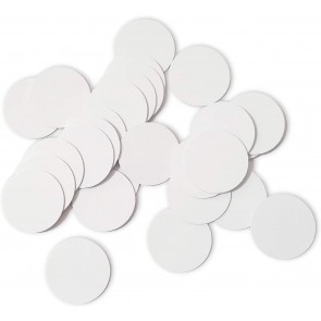 NTAG215 Chip NFC Round Cards NFC 215 RFID Tag Compatible with TagMo and Amiibo, 504 Bytes Memory Fully Programmable for NFC-Enabled Devices