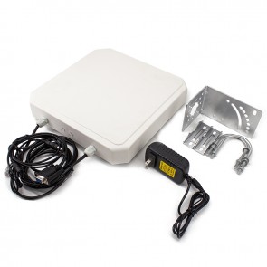 R784 UHF RFID Reader 12m Long Range RJ45 USB RS232/RS485/Wiegand Output Outdoor IP67 9dbi Antenna Integrated UHF Reader