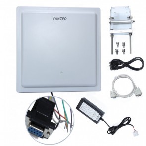 Slon SI801 15-30m Long Range UHF RFID Reader IP67 RS232/485 /Wiegand 12dbi Antenna UHF Integrated Reader