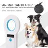 Yanzeo AR180I Pet Microchip Reader, Microchip Registration, Bluetooth 2.4G EMID Fox-B(ISO11784/11785) 134.2KHz/125KHz Animal ID Tag Handheld Scanner Animal Tag Reader