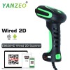 Yanzeo E9820 2D Barcode Scanner Handheld Imaging QR Barcode Scanner HD Industry Bar Code Reader