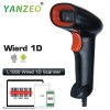 Yanzeo L1000 Barcode Scanner Handheld 1D Protable USB Laser Scanner for Supermarket Store Library