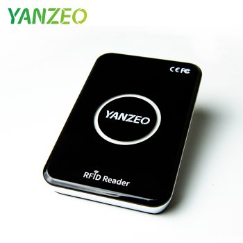 Yanzeo R15 UHF RFID Reader Writer Metal Shell 860-960mhz Complie Standard of EPC C1G2 ISO 18000-6C Support Keyboard Emulation Output Support Read Write UHF Tags Like Alien 9654